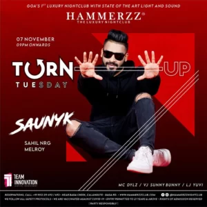 Don't miss out on the ultimate Bollywood party experience in Goa. Get ready to turn up the excitement and make memories that will last a lifetime. See you on the dance floor at Hammerzz Nightclub!